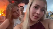 VIRAL: Dos tiktokers que grabaron un ataque de Ucrania a Rusia fueron detenidas