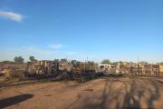Incendio en taller mecánico de Selva movilizó a toda la Ruta 34