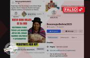 Es falsa la publicación sobre el Bono Mujer Bolivia 2025