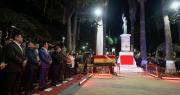 El monumento de la general Juana Azurduy ya tiene su lugar en la plaza 25 de Mayo, cuna de la independencia de la región