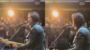 Juanes sorprendió a sus fans con un mini recital en el subte porteño