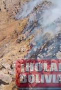 Se reaviva incendio en Sama
