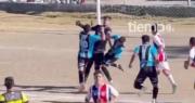 Suspenden provisoriamente a 15 jugadores y un técnico por la brutal gresca en cancha de Marquesado