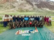 El Ejército Argentino hizo cumbre en una montaña del Himalaya