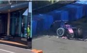 VIDEO.- Día de miércoles para Colapinto: así llegó al hospital tras el fuerte choque en Hungría y lo que dijo Alpine