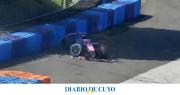 Franco Colapinto sufrió un accidente con su Alpine en un test en el Hungaroring