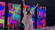 Pampita debutó como conductora en Los 8 Escalones y elevó el rating del ciclo de El Trece