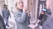 Escándalo en un móvil de El Trece: una mujer estalló con insultos contra Javier Milei y la cronista