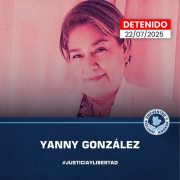 ONG 'Justicia, Encuentro y Perdón' rechaza delitos imputados a enfermera Yanny González: No es un hecho aislado