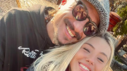 Daniel Osvaldo y su actual pareja, protagonistas de un escándalo en el estacionamiento de un supermercado