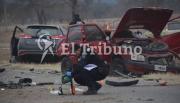 Siniestro fatal en Circunvalación Oeste: murió el conductor del Fiat Uno rojo