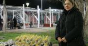 Fabiana Díaz, la artesana madrugadora que año a año renueva su devoción por San Cayetano