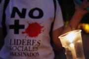 Colombia: Indepaz registra 95 asesinatos de líderes sociales en lo que va de año