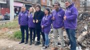 El primer día de campaña de Milei en el conurbano, marcado por las derrotas en el Congreso