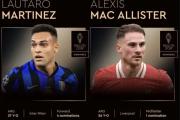 Lautaro Martínez y Alexis Mac Allister, los únicos argentinos que sueñan con el Balón de Oro 2025