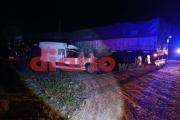 Ambulancia trasladaba pacientes por la Ruta 34 y chocó contra un camión: se salvan de milagro