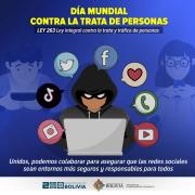 El peligro de la trata de personas a través de redes sociales