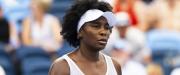 Venus Williams cae en su debut en el Masters 1000