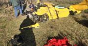 Una Ferrari despistó y chocó en un campo ubicado a pocos kilómetros de La Plata y terminó destruida