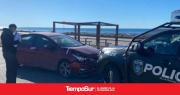 Persecución policial terminó en choque y detenciones en la costanera