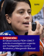 Comité por la Libertad de los Presos Políticos pide protección para las hermanas Baduel tras denuncias de hostigamiento