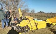 Destrozaron una Ferrari amarilla en San Vicente
