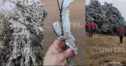 Un manto blanco sorprende a los habitantes de las zonas altas de Vallegrande, que enfrentan bajas temperaturas