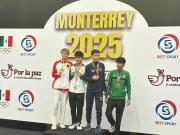 Leonardo Vargas da histórico oro a Bolivia en Mundial de Karate