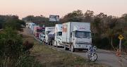 Bloqueo en Charagua interrumpe el tráfico en la ruta que conecta a Bolivia con Argentina y Paraguay