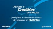Pasos para afiliarte a CrediMax y comprar sin intereses en MultiMax