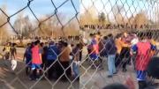 Mendoza: un árbitro fue internado tras brutal ataque de futbolistas