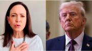 María Corina agradeció a Trump por su compromiso inquebrantable con la justicia y la libertad del país