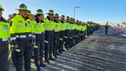 Más de 8.000 efectivos policiales se movilizarán en La Paz para las elecciones presidenciales