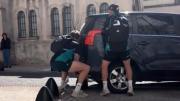 Siguen las aventuras de los All Blacks en Argentina: la insólita escena que protagonizaron en Buenos Aires