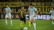 Peñarol sacó ventaja en la ida ante Racing por los octavos de final de la Copa Libertadores