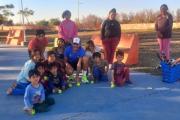 El Tenis para Todos pasó por el barrio La Católica