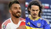 Sorpresa: Scocco salió en defensa de Cavani y criticó el trato de los hinchas de Boca