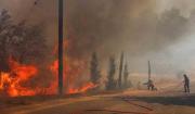 Fuertes vientos complican el panorama de incendios en Grecia