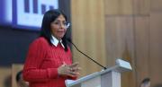Delcy Rodríguez acusó a María Corina de estar tramando atentados con bombas: Está encerrada como una cucaracha