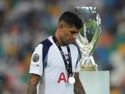 Cuti Romero dejó escapar la Supercopa de Europa en los últimos cinco minutos: PSG lo empató y le ganó por penales al Tottenham para volver a gritar campeón