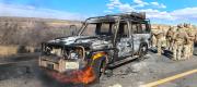 Emboscada en Oruro: patrulla incendiada y suboficial secuestrado en operativo contra el contrabando