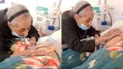 ¡Despierta, dormilón!: el desgarrador adiós de una madre de 102 años a su hijo de 82 que conmueve las redes