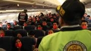 Arriba al país otro vuelo con 183 venezolanos repatriados desde EEUU: hizo escala en Honduras