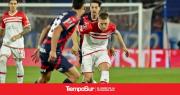 Agónico triunfo de Estudiantes en Paraguay ante Cerro Porteño