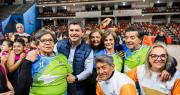 Orrego encabezó el lanzamiento de los Juegos Deportivos Provinciales Evita 2025