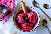 Cómo hacer helado de frutos rojos, sin azúcar, fácil, rápido ¡y riquísimo!