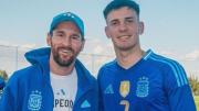 Franco Mastantuono aseguró que Lionel Messi es el mejor jugador del mundo