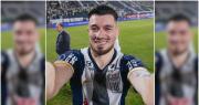 El sanjuanino Alan Cantero la rompió en la Copa Sudamericana, metió un doblete e hizo estallar a la hinchada peruana