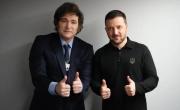 Javier Milei habló con Volodimir Zelensky y planea viajar a Ucrania