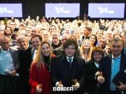 Milei desembarca en La Plata para lanzar la campaña bonaerense